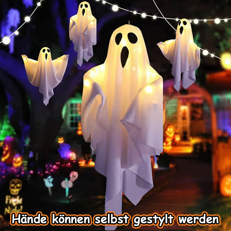 👻Lysende spøkelseslysekroner til halloween🎃