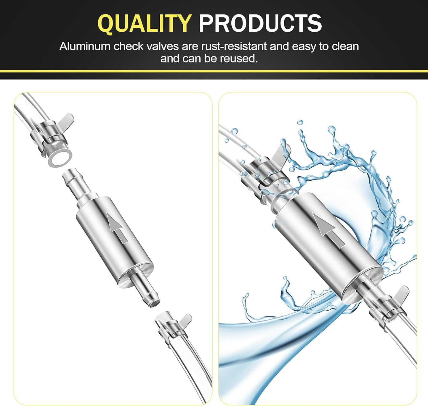 Bremseavluftingsslange - enveis tilbakeslagsventil, røravluftingsverktøy for avlufting av hydraulikksystem