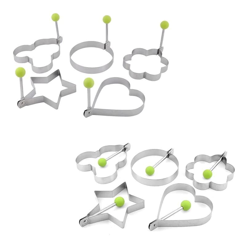 Kreativ omelettform i rustfritt stål