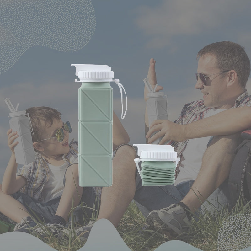 Sammenleggbar vannkopp for utendørs bruk