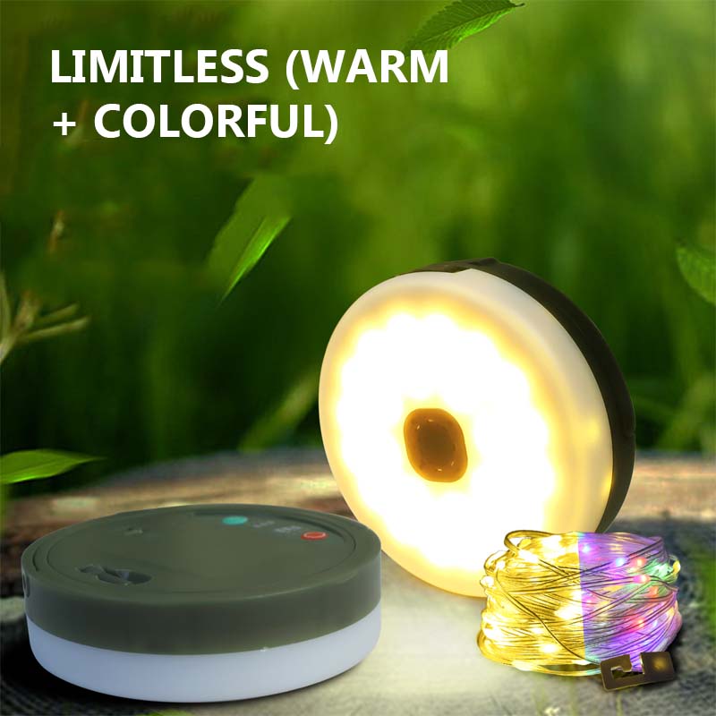 Solcelledrevne Campinglys Utendørs