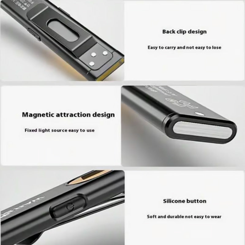 LED-lommelykt med flere modi