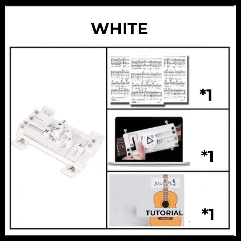 Læringshjelpemiddel for gitar