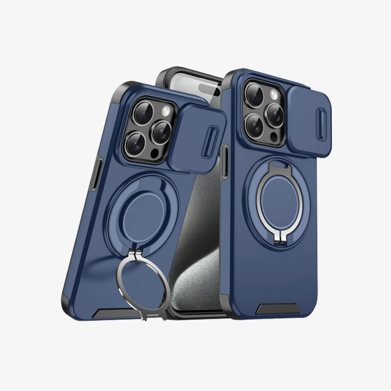 Telefonveske med magnetisk vindusbrakett