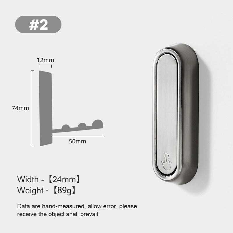 Zinc alloy folding hook