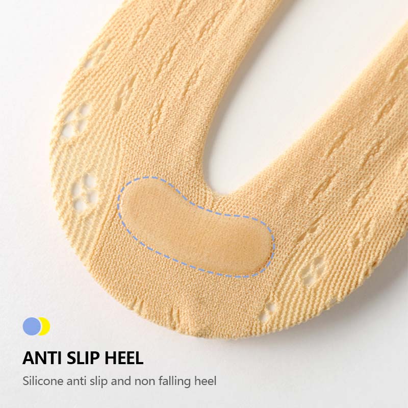 Pustende sokker i fløyel (5 stk)