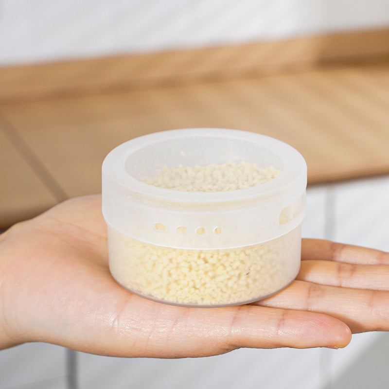 Magnetisk veggmontert krydderboks