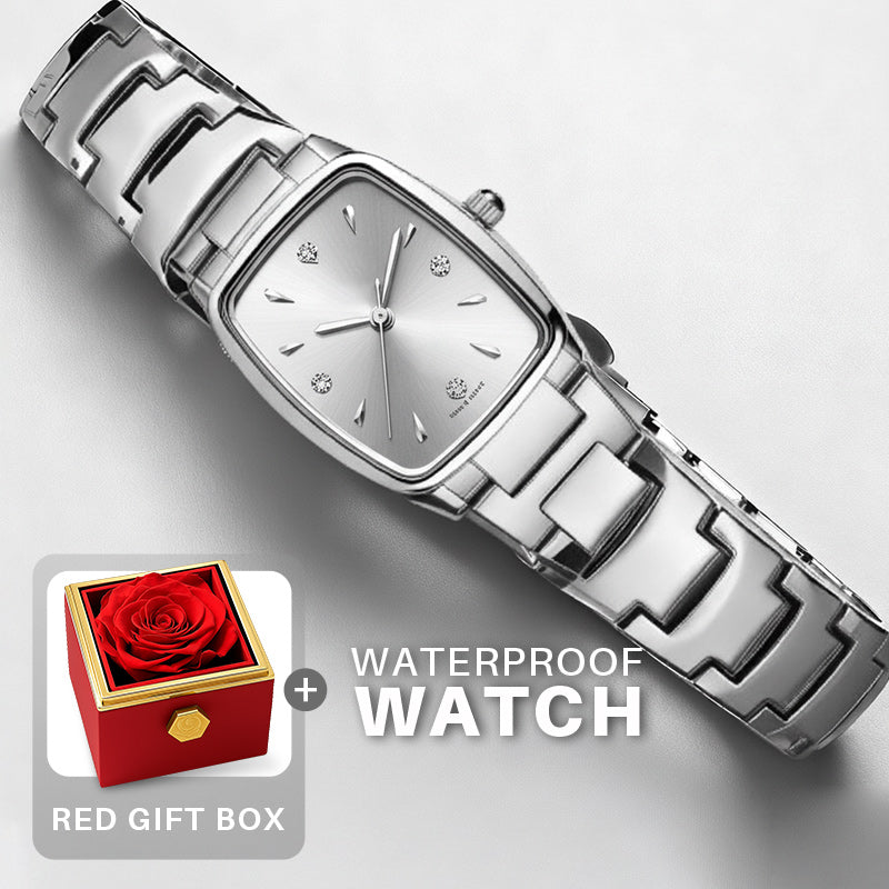 Elegant vanntett dameklokke