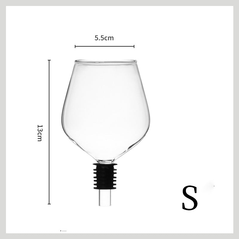 🔥NYTT ÅR SALG🎉Kreativ vin toppers rett drikkeglass