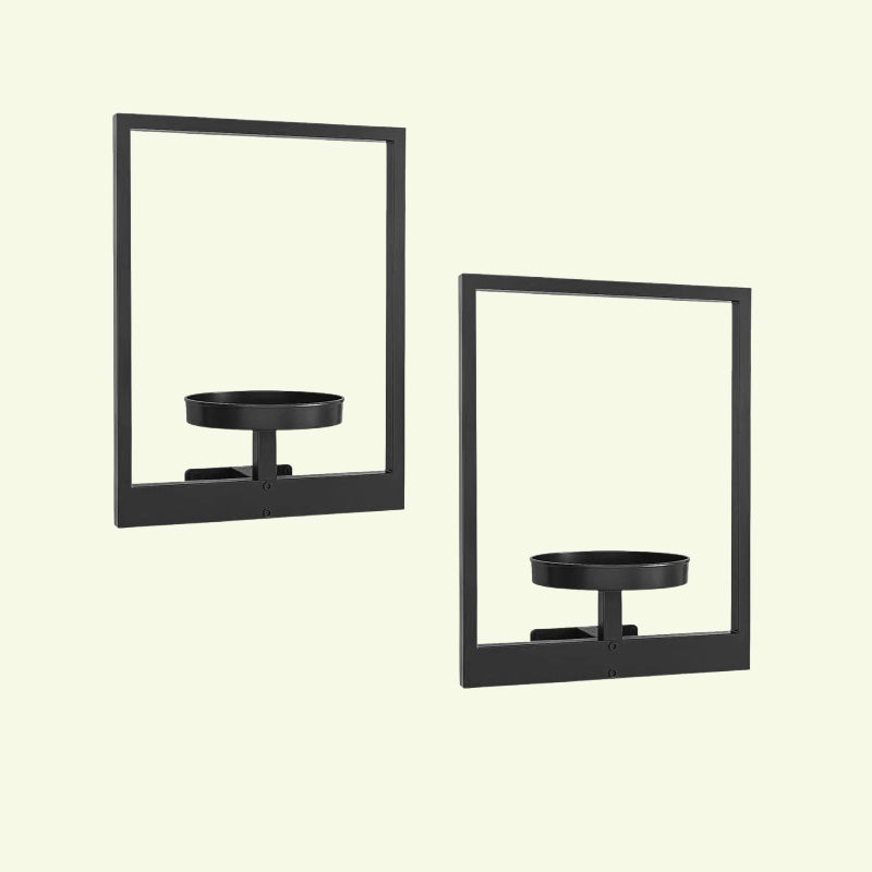 Veggmontert blomsterstativ