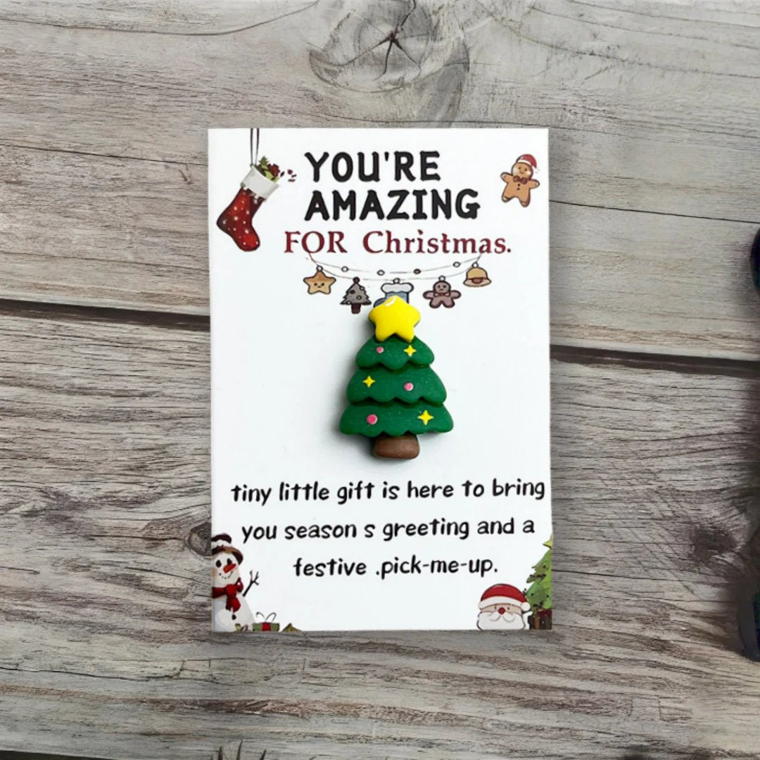 🎄Tidlig julesalg 49 % RABATT🔥🎁10 STK. liten lommejuleklem