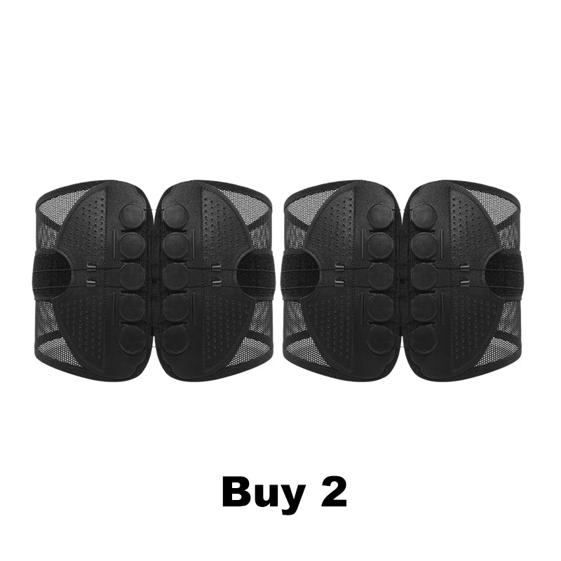 Justerbart korsryggstøttebelte for korsryggen