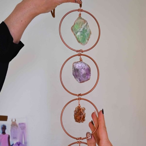 Balansert energikrystalldekorasjon