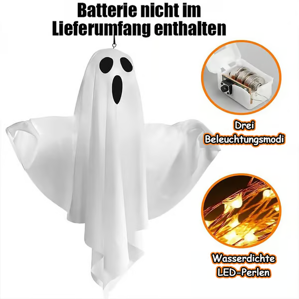 👻Lysende spøkelseslysekroner til halloween🎃