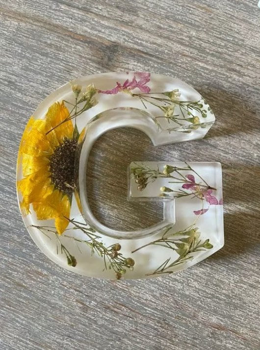 🌸 Blomstrete nattlys i harpiks