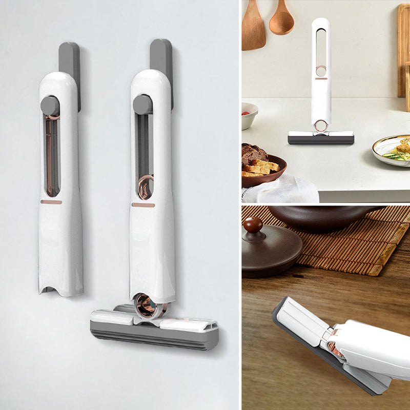 Håndvaskbar mini-mopp for rengjøring av skrivebordet