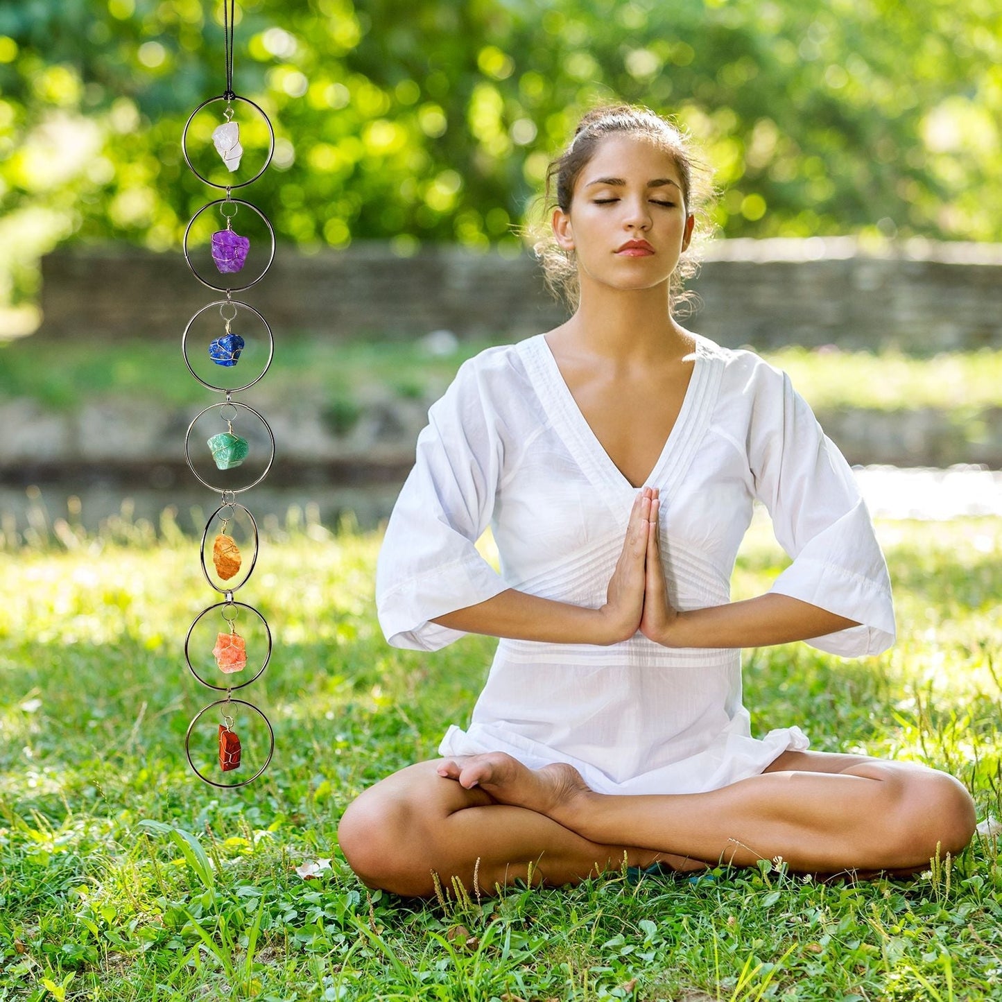 Balansert energikrystalldekorasjon