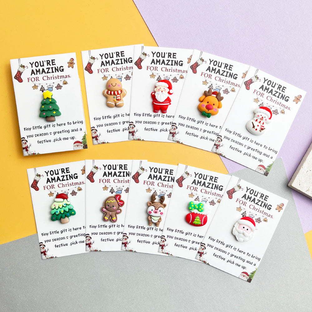 🎄Tidlig julesalg 49 % RABATT🔥🎁10 STK. liten lommejuleklem