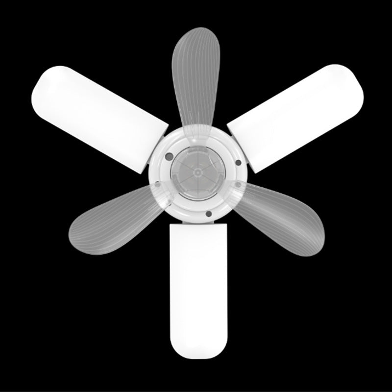 Husholdningsvifte med lys og fjernkontroll