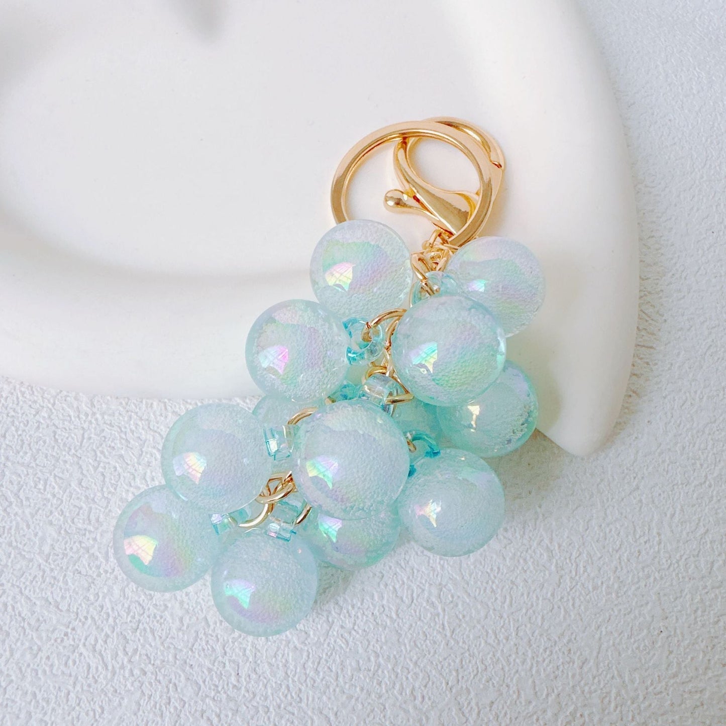 🍇 Søt kreativ veske anheng gave tilbehør