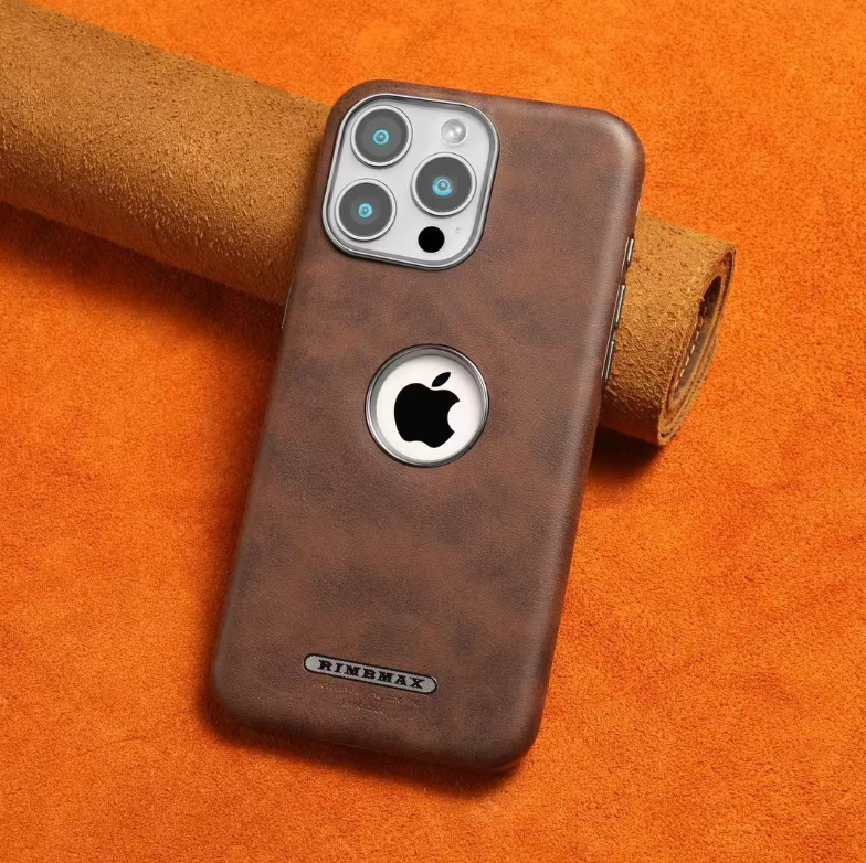 Magnetisk telefonveske med oljevoks