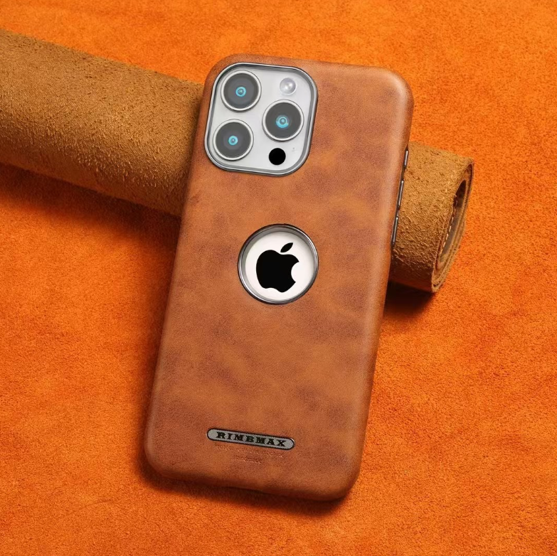 Magnetisk telefonveske med oljevoks