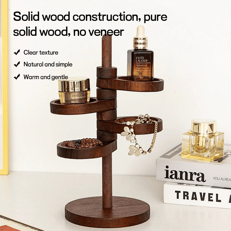 ✨ Hot Pick for sommeren 2025! Miljøvennlig smykkeholder i tre er her💚💎