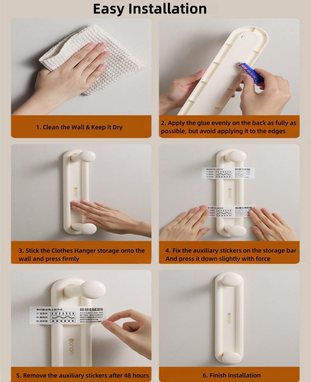 Oppbevaringsstativ for kleshengere