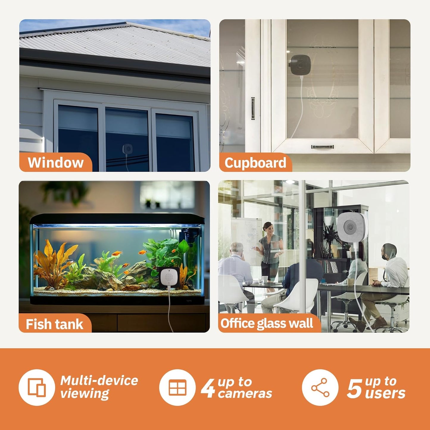 🎄🎥Intelligent WIFI-taleovervåkingskamera 🌙🚨（Gratis frakt）