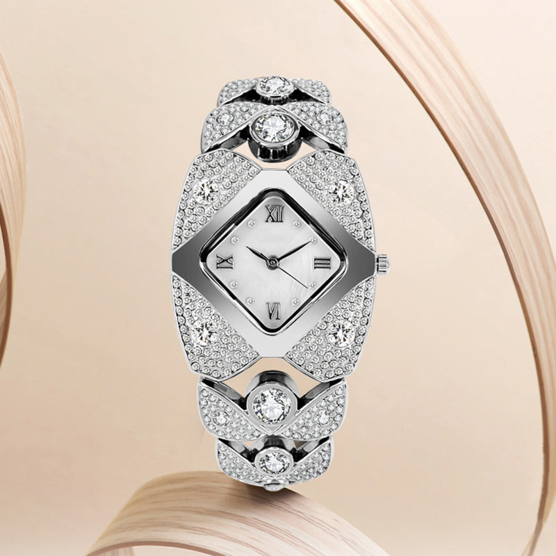 Dameklokke i retrostil med kvarts