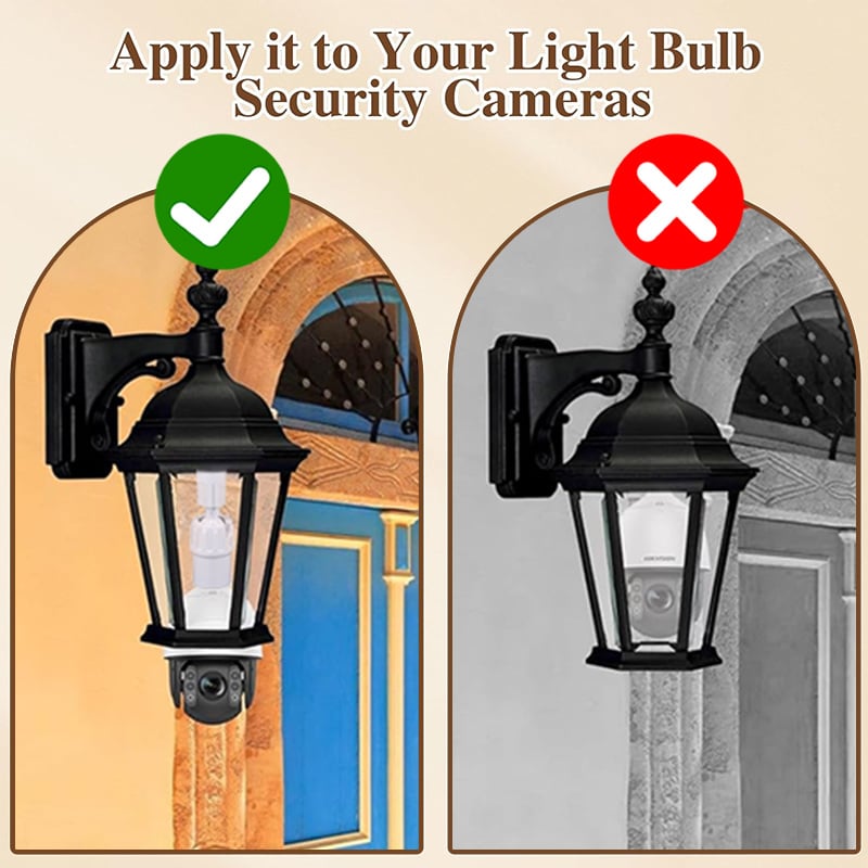 Universal 360° bøybar lyspæreforlenger