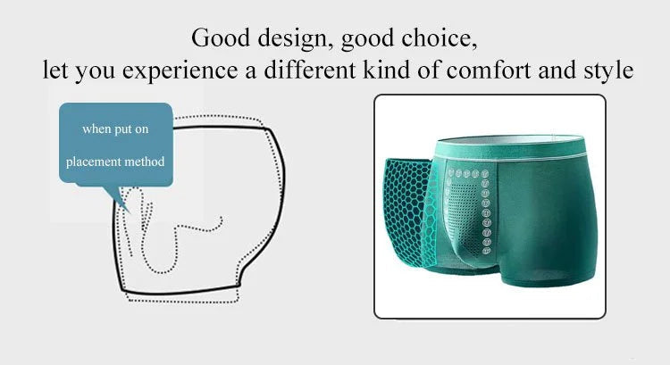 🔥Varmt salg🔥Undertøy for magnetisk massasje for menn