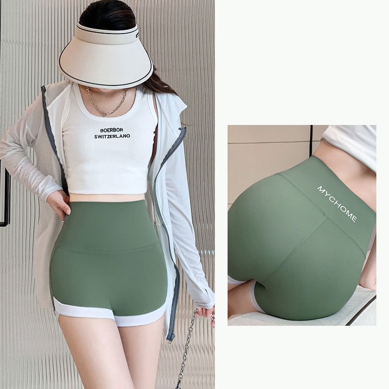 Sømløs sommershorts med minihai