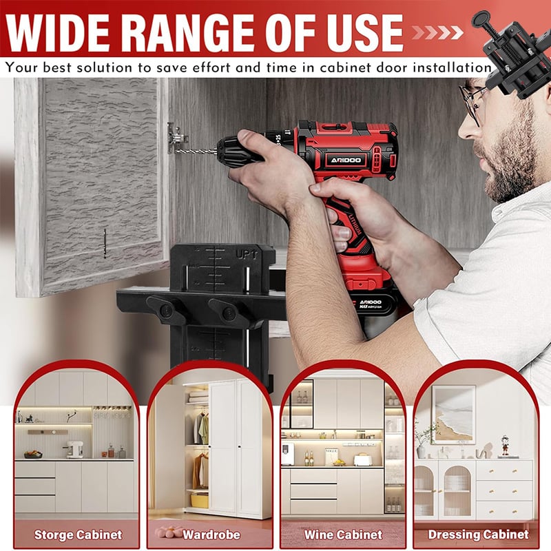 🔥2024 SALG - Heavy Duty skapdør installasjonsposisjoner