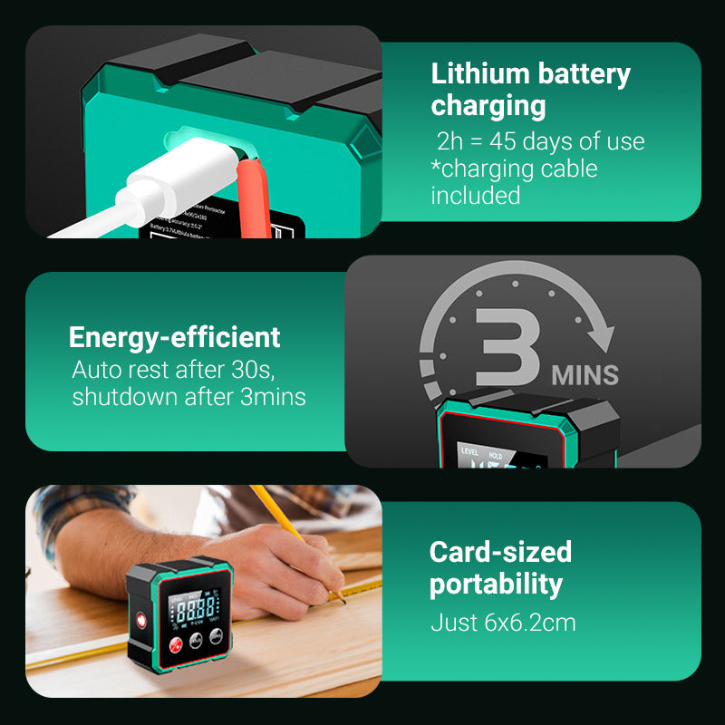 Magnetisk digital vinkelsensor med elektronisk laser