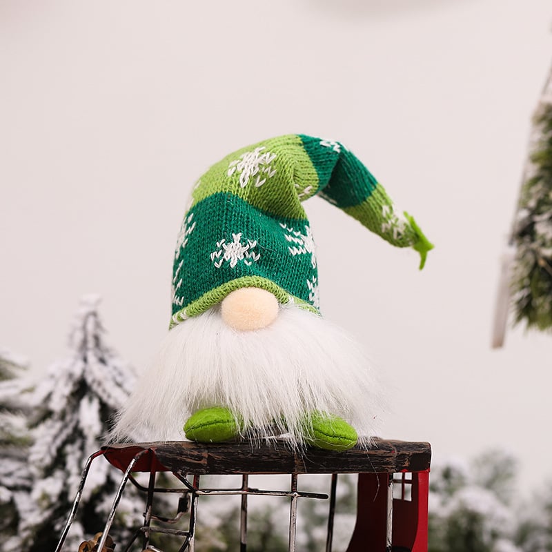 🎄 Julelysende gnomfigur – Festlig juledekorasjon med lys 🎅✨