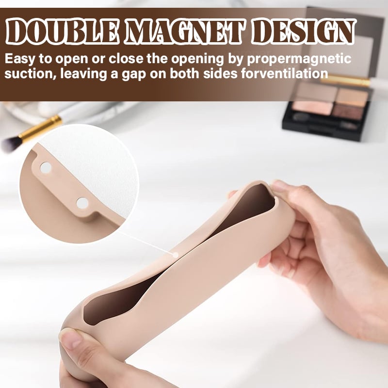 🔥HOT SALE - Magnetisk sminkebørstearrangør for reiser