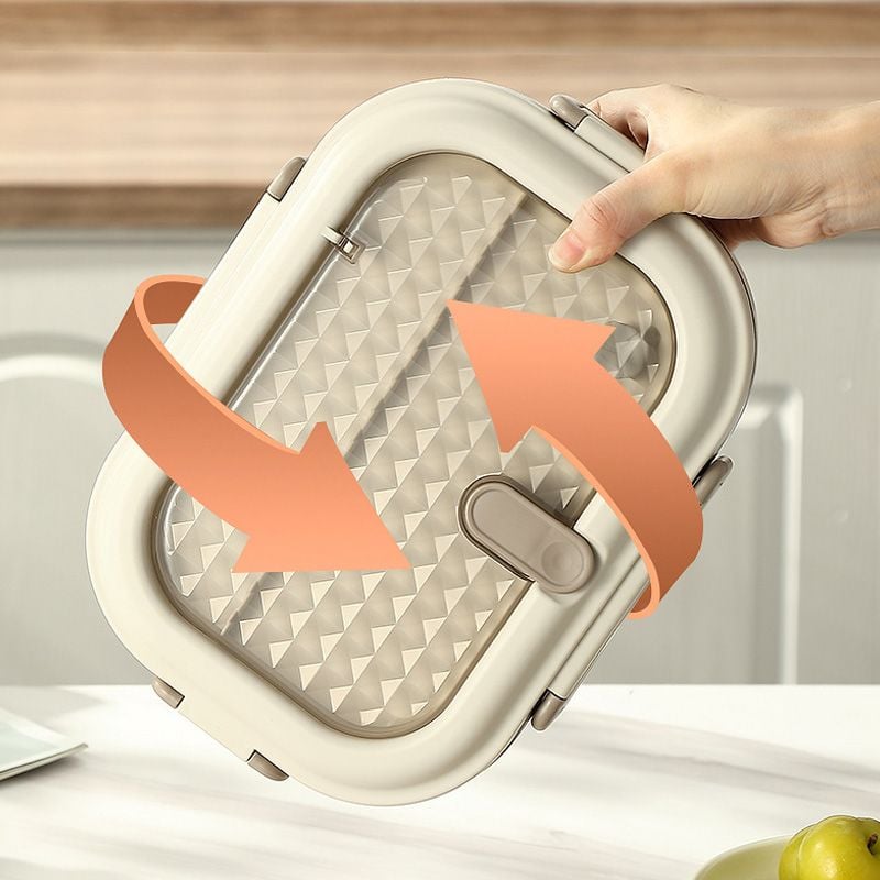 Microwaveable rustfritt stål isolert Bento Box