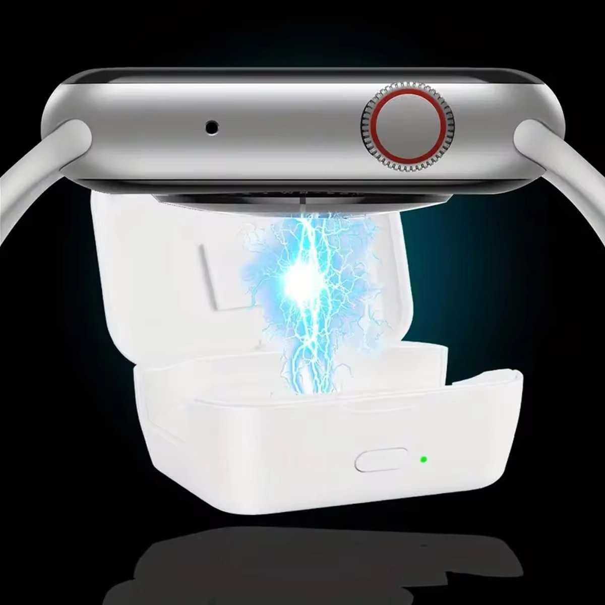 🔥Supertilbud! 38% rabatt! - Bærbar trådløs powerbank for smartklokker