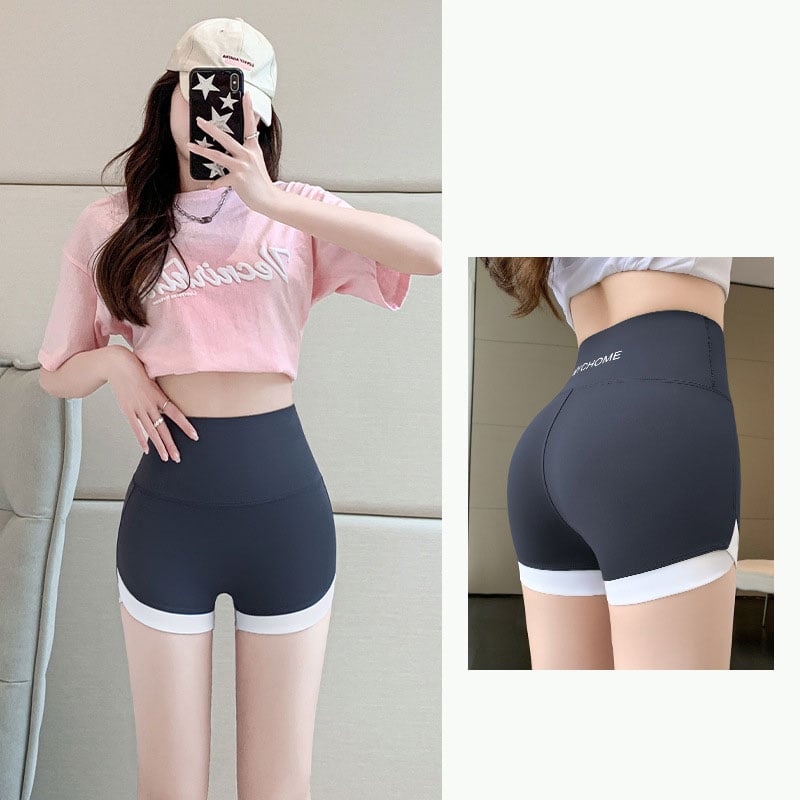 Sømløs sommershorts med minihai