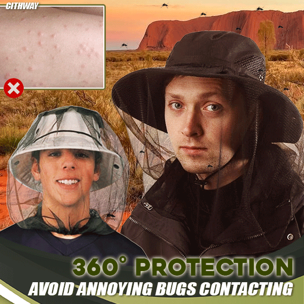 360° Anti-flue Fiskehatt Mesh