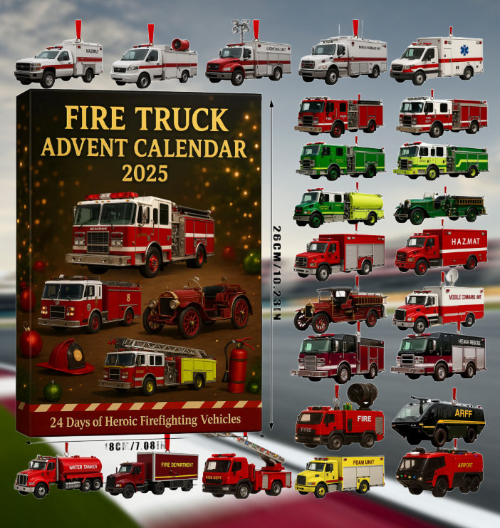 🚒🔥ADVENTKALENDER FOR BRANNBILER 2025🎁🌲