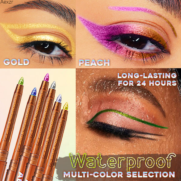 Fargeskiftende metallic eyeliner