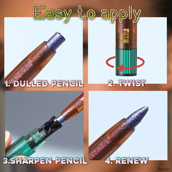 Fargeskiftende metallic eyeliner