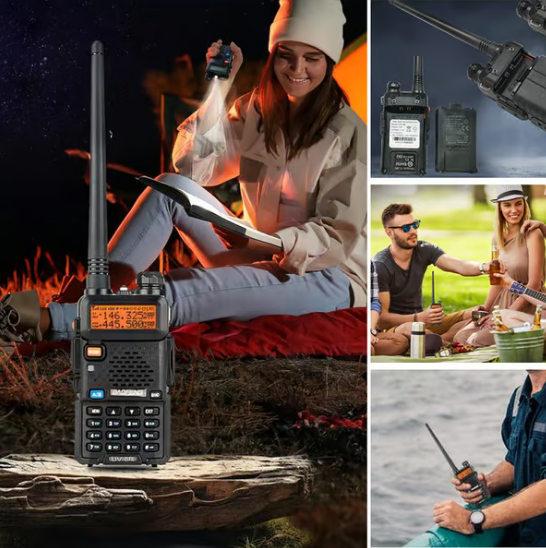 UV-5R amatørradio med lang rekkevidde UV5R radio med dobbelt bånd