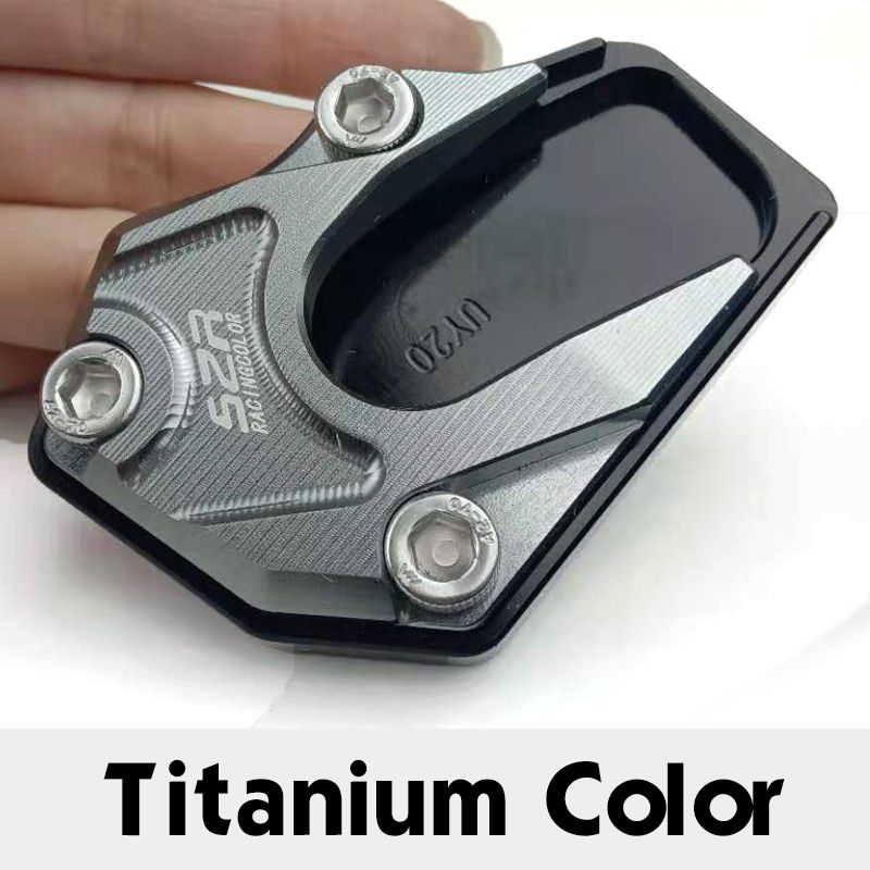 Forlengerpute for kickstativfot til motorsykkel