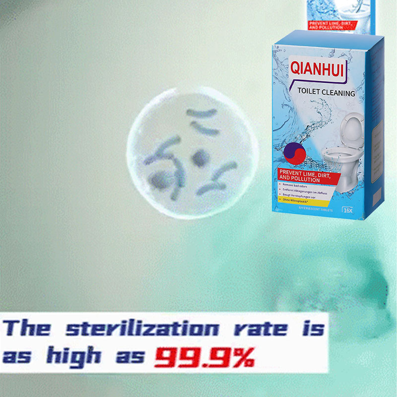 🔥Kjøp 1 få 1 gratis - 🍋Sitronduftende toalettskålrengjøringstabletter