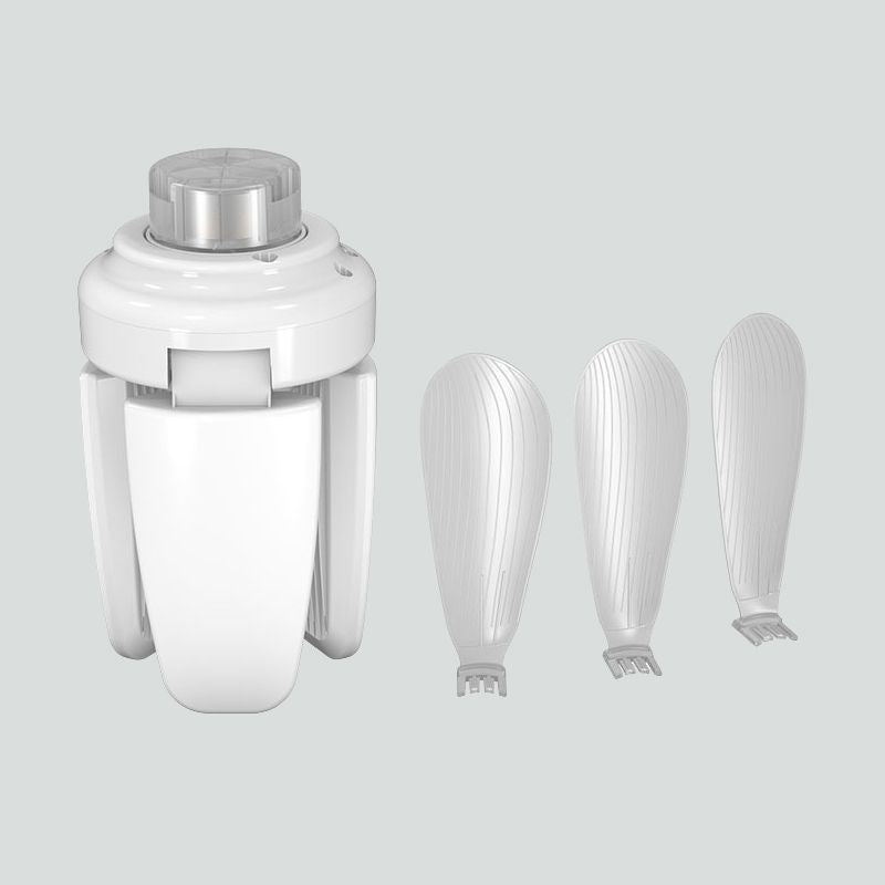 Husholdningsvifte med lys og fjernkontroll