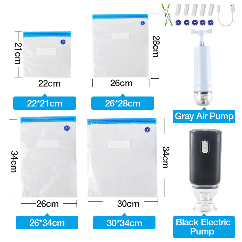 Sett med støvsugerposer til kjøkkenet