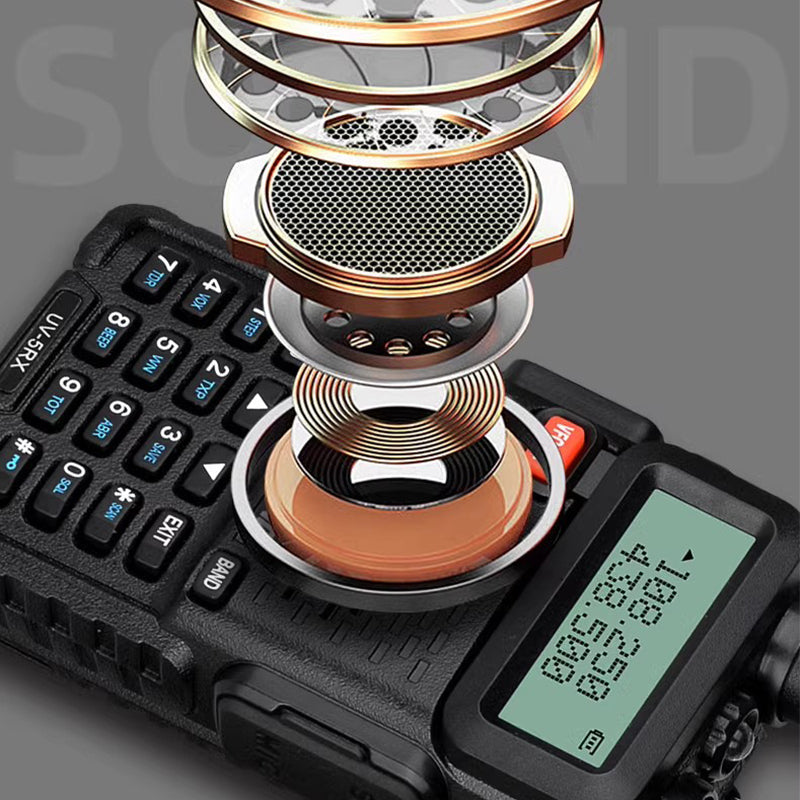 UV-5R amatørradio med lang rekkevidde UV5R radio med dobbelt bånd